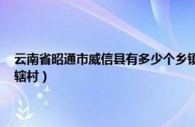 云南省昭通市威信縣有多少個鄉鎮（回龍村 云南省昭通市威信縣舊城鎮下轄村）