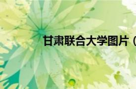 甘肅聯合大學圖片（甘肅聯合大學美術系）