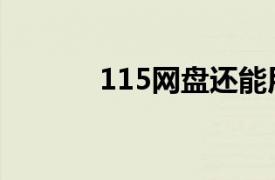 115網盤還能用嗎（115網盤）