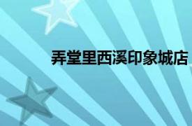 弄堂里西溪印象城店（弄堂里 西溪印象城店）