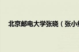 北京郵電大學張曉（張小紅 北京郵電大學高級工程師）