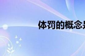 體罰的概念是什么（體罰）