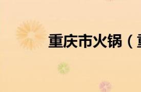 重慶市火鍋（重慶火鍋信息網）