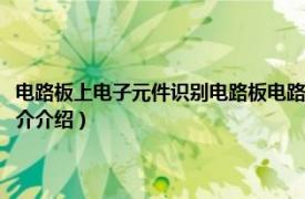 電路板上電子元件識別電路板電路圖（如何識別電路板電子元件相關內容簡介介紹）