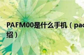 PAFM00是什么手機（pacm00是什么手機相關內容簡介介紹）