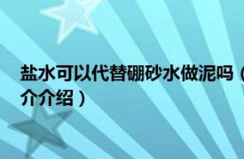 鹽水可以代替硼砂水做泥嗎（鹽水可以代替硼砂水嗎相關內容簡介介紹）
