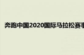 奔跑中國2020國際馬拉松賽事表（奔跑中國 馬拉松系列比賽）
