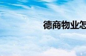 德商物業(yè)怎么樣（德商）