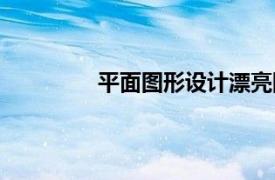 平面圖形設計漂亮圖案（平面圖形設計）