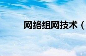網絡組網技術（組 網絡方面的組）