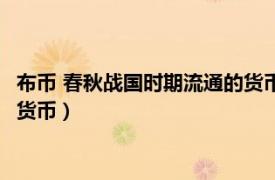 布幣 春秋戰國時期流通的貨幣是什么（布幣 春秋戰國時期流通的貨幣）