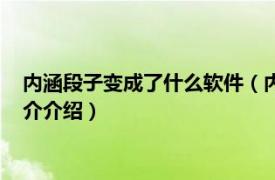 內涵段子變成了什么軟件（內涵段子改成什么軟件了相關內容簡介介紹）