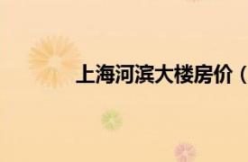 上海河濱大樓房價（河濱大樓 上海市樓盤）