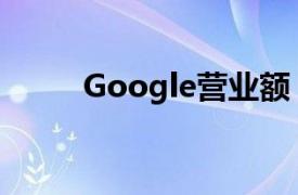 Google營(yíng)業(yè)額（Google市場(chǎng)力）