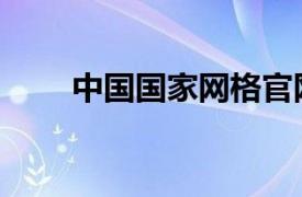 中國國家網格官網（中國國家網格）