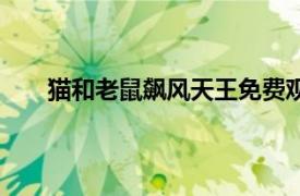 貓和老鼠飆風天王免費觀看（貓和老鼠：飆風天王）