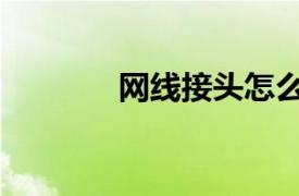 網線接頭怎么接（網線接口）