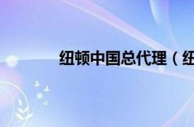 紐頓中國總代理（紐頓 浙江實業(yè)有限公司）