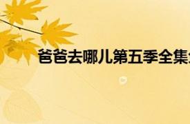 爸爸去哪兒第五季全集免費（爸爸去哪兒第五季）