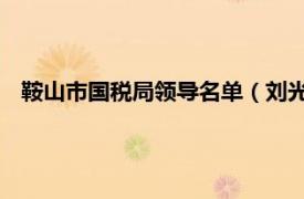 鞍山市國稅局領導名單（劉光明 原遼寧省鞍山市國稅局局長）