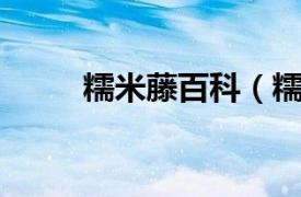 糯米藤百科（糯米團 蕁麻科植物）