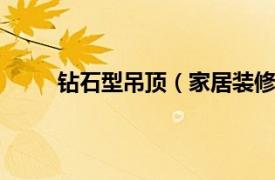 鉆石型吊頂（家居裝修設(shè)計3000例吊頂 鉆石版）