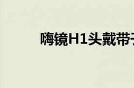 嗨鏡H1頭戴帶子斷了（嗨鏡H1）
