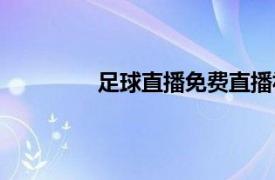 足球直播免費直播視頻直播（足球直播）