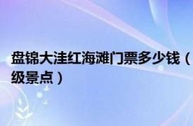 盤錦大洼紅海灘門票多少錢（紅海灘 遼寧省盤錦市大洼區(qū)國(guó)家5A級(jí)景點(diǎn)）