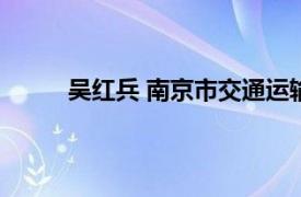 吳紅兵 南京市交通運(yùn)輸局（南京市交通運(yùn)輸局）