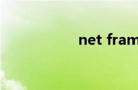 net framework 3.5