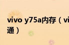 vivo y75a內存（vivo Y75 4GB RAM/全網通）