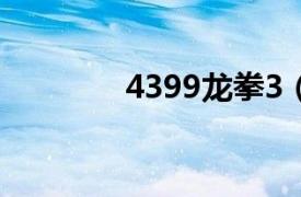 4399龍拳3（龍拳3無敵版）