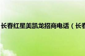 長春紅星美凱龍招商電話（長春紅星美凱龍房地產開發有限公司）