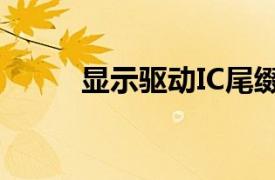 顯示驅動IC尾綴LT（顯示驅動ic）