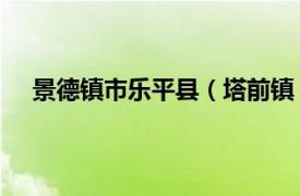 景德鎮市樂平縣（塔前鎮 江西省景德鎮市樂平市轄鎮）