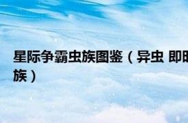 星際爭霸蟲族圖鑒（異蟲 即時戰(zhàn)略游戲《星際爭霸》系列中的種族）