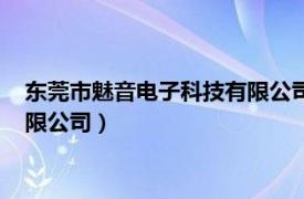 東莞市魅音電子科技有限公司是黑廠嗎（東莞市魅音電子科技有限公司）