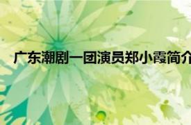 廣東潮劇一團演員鄭小霞簡介（孫小華 廣東潮劇院一團演員）