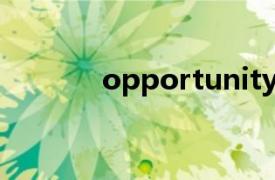 opportunity可數(shù)還是不可數(shù)