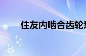 住友內(nèi)嚙合齒輪泵（內(nèi)嚙合齒輪泵）