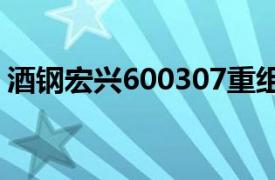 酒鋼宏興600307重組（酒鋼宏興[600307]）