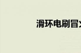 滑環電刷冒火（滑環電刷）