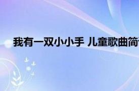 我有一雙小小手 兒童歌曲簡譜（我有一雙小小手 兒童歌曲）