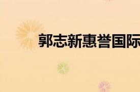 郭志新惠譽(yù)國(guó)際信用評(píng)估有限公司