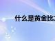 什么是黃金比之美（什么是黃金比）