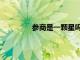 參商是一顆星嗎（參商二星是哪兩顆星）