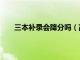 三本補錄會降分嗎（高考三本補錄的學校有那些呢）