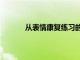 從表情康復練習的RGB圖像測量3D面部變形