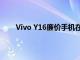 Vivo Y16廉價手機在市場推出配備5000mAh電池
